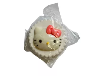   Hello Kitty-Figuren-Kontaktlinsen-Aufbewahrungsset, Farbe: weiß