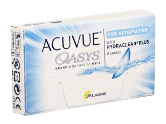   Acuvue Oasys For Astigmatism (6 stk), 1-2 wöchentliche Kontaktlinsen