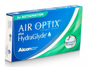   Air Optix plus HydraGlyde for Astigmatism (6 stk), Monatskontaktlinsen