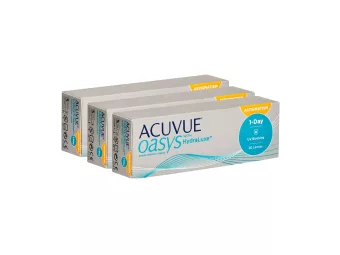 Acuvue Oasys 1-Day For Astigmatism With Hydraluxe (90 stk)