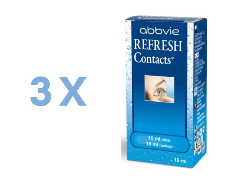 Refresh Contacts (3 x 15 ml)