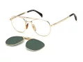 David Beckham DB 1082/G/CS 06J/UC Brillen mit Aufsteckgläsern