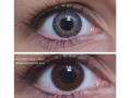 ColourVUE Színvarázs Háromrétegű Szürke (2 stk) , Highlight, 3 Monatskontaktlinsen