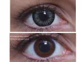 ColourVUE Babaszem - Éjszürke (2 stk) , Highlight, 3 Monatskontaktlinsen