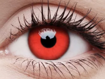   ColourVUE Crazy One-Day Red Devil (2 stk), Tageskontaktlinsen