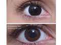ColourVUE Crazy Black Pixel (2 stk) , Abdeckung, 3 Monatskontaktlinsen - ohne Dioptrie