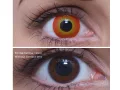 ColourVUE Crazy Darth Maul (2 stk) , Abdeckung, 3 Monatskontaktlinsen - ohne Dioptrie