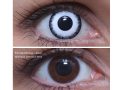 ColourVUE Crazy Lunatic (2 stk) , Abdeckung, 3 Monatskontaktlinsen - ohne Dioptrie