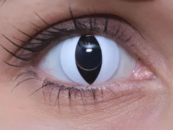   ColourVUE Crazy Vipera (2 stk) , Abdeckung, 3 Monatskontaktlinsen - ohne Dioptrie