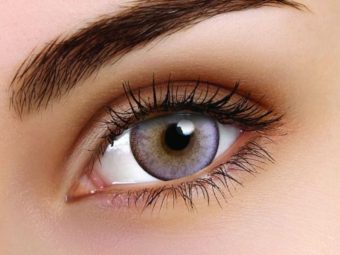   ColourVUE Lumina Glowing Grey (2 stk) , Highlight, 3 Monatskontaktlinsen