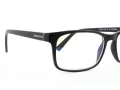 Mattschwarze Computer brille BLF73