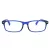 Mattblaue Computer brille BLF83C