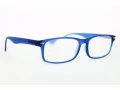 Mattblaue Computer brille BLF83C