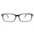 Mattschwarze Computer brille BLF83