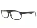 Mattschwarze Computer brille BLF83
