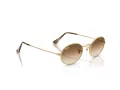 Ray-Ban Oval Sonnenbrille RB 3547 001/51