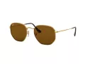 Ray-Ban Hexagonal Sonnenbrille RB 3548N 001/57