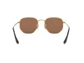 Ray-Ban Hexagonal Sonnenbrille RB 3548N 001/Z2