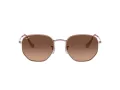 Ray-Ban Hexagonal Sonnenbrille RB 3548N 9069/A5