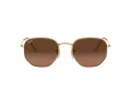 Ray-Ban Hexagonal Sonnenbrille RB 3548N 912443