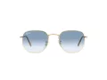 Ray-Ban Hexagonal Sonnenbrille RB 3548 001/3F