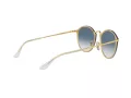 Ray-Ban Blaze Round Sonnenbrille RB 3574N 001/X0