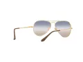 Ray-Ban Aviator Metal Ii Sonnenbrille RB 3689 001/GD
