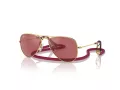 Ray-Ban Junior Aviator Sonnenbrille RJ 9506S 223/B5
